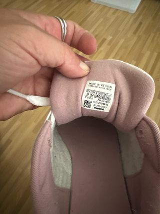 Zapatillas Reebok Classic Blancas y Rosas
