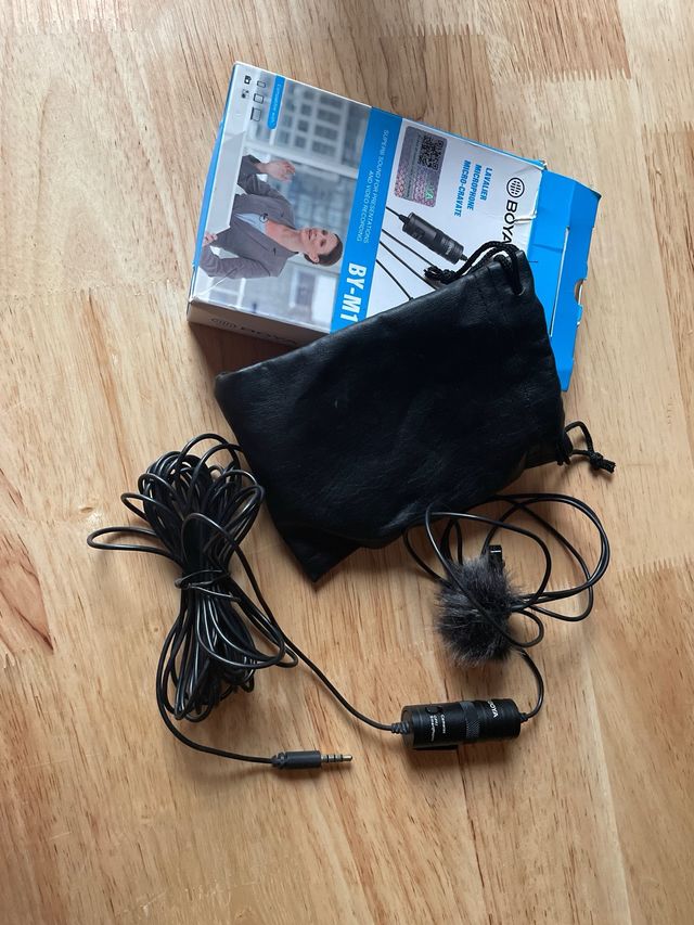 Micrófono BOYA BY-M1 Solapa Universal Negro