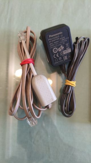 Teléfono Fijo Panasonic Negro