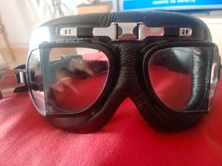 Gafas de moto antiguas