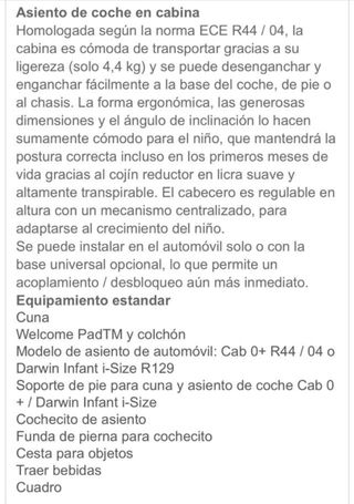 Carro Bebé Inglesina Áptica