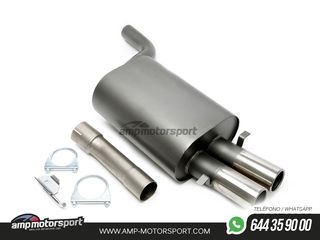 SILENCIOSO TRASERO DEPORTIVO BMW SERIE 5 E39 TOURING