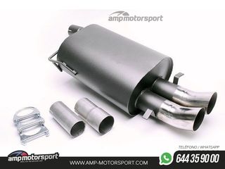SILENCIOSO TRASERO DEPORTIVO TIPO DTM BMW SERIE 5 E39