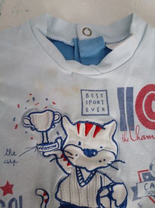 Tutina neonato calcio 68cm