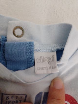 Tutina neonato calcio 68cm