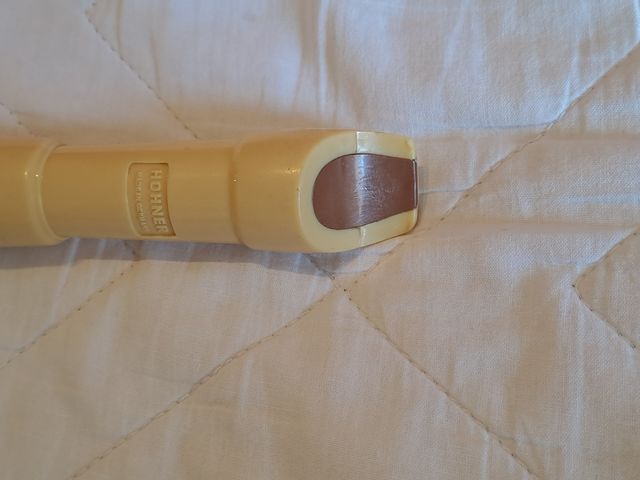 Flauta dulce Hohner color beige