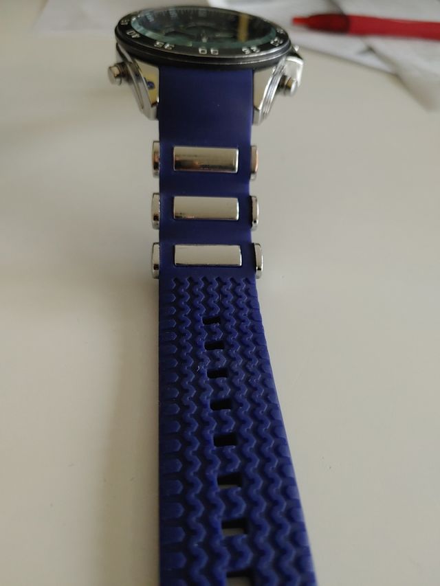 Orologio JOEFOX blu e argento