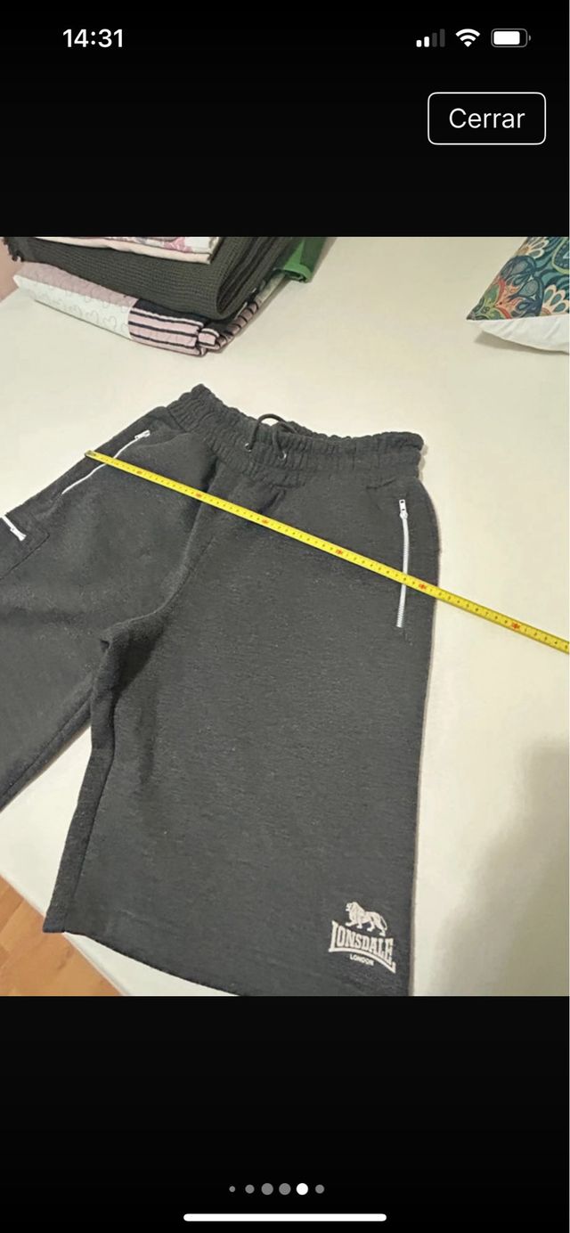 Pantaloni sportivi grigi Lonsdale