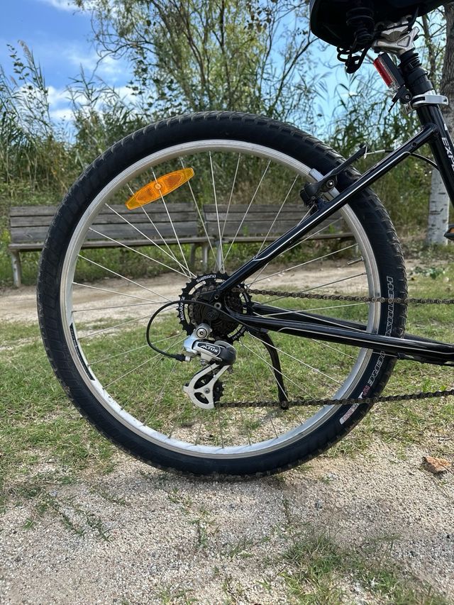 Bicicleta Specialized Negra con Cesta