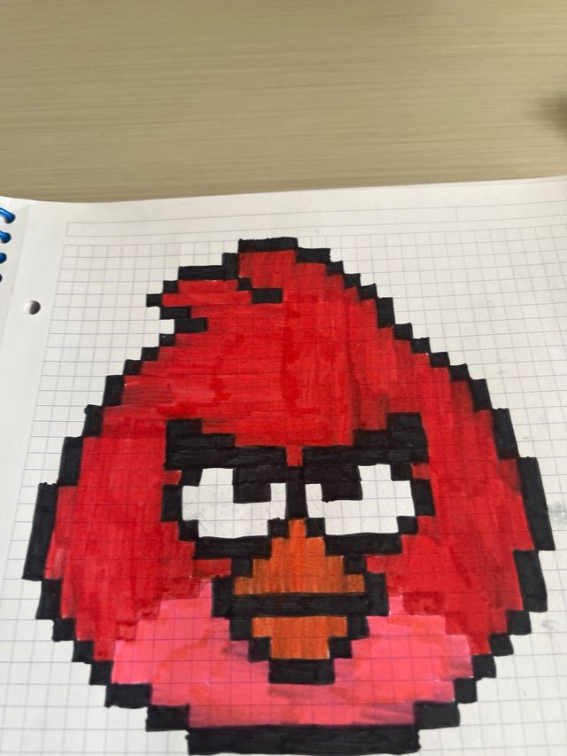 Pixel arts hechos a mano y  plastificados