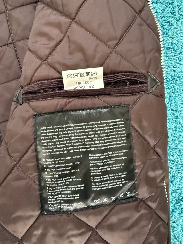 Cazadora Barbour Marrón