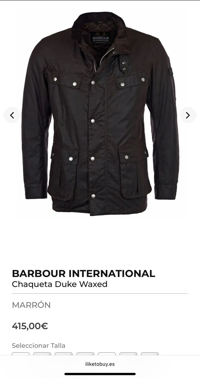 Cazadora Barbour Marrón