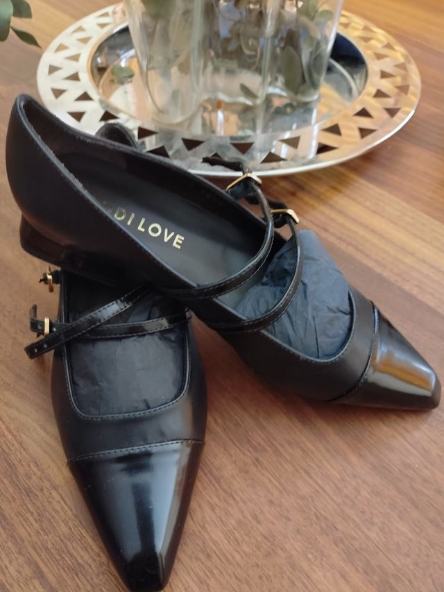 Zapatos Lodi negros talla 37
