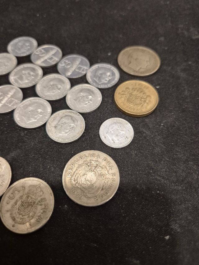 Lote de monedas antiguas