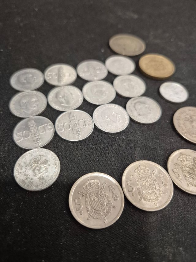 Lote de monedas antiguas