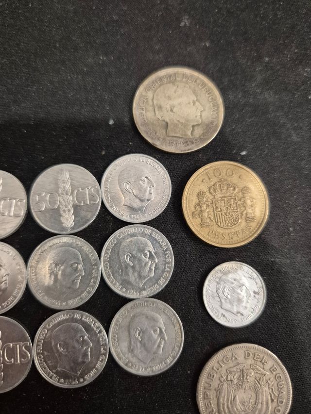 Lote de monedas antiguas