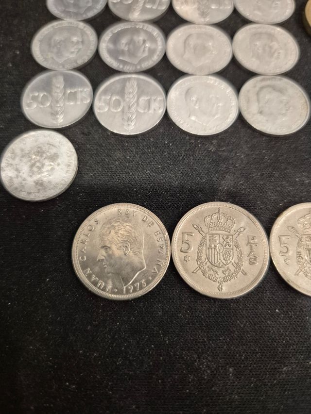 Lote de monedas antiguas