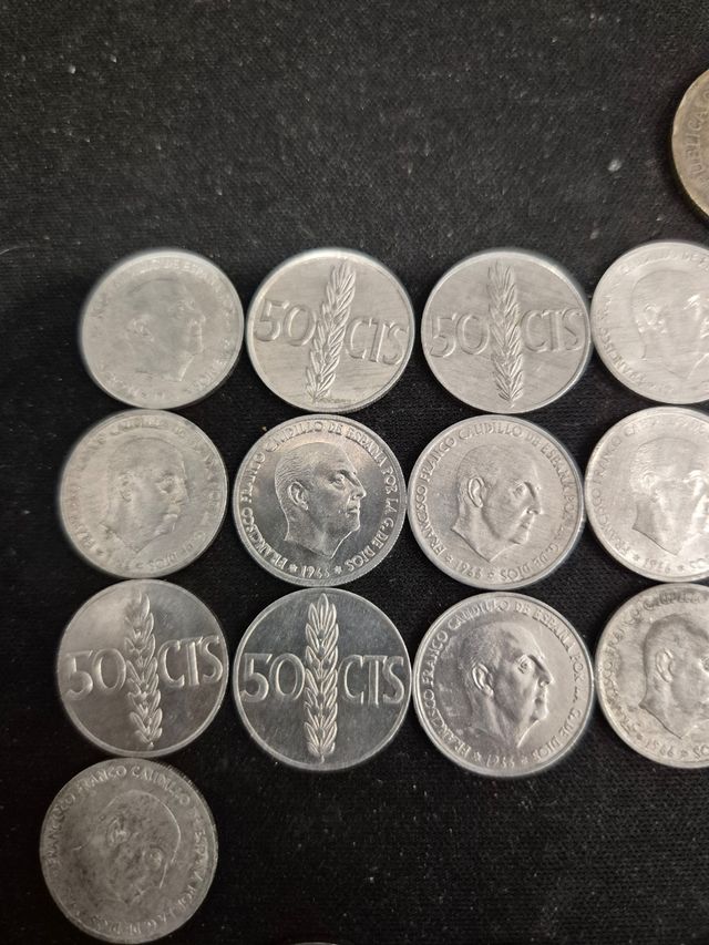 Lote de monedas antiguas