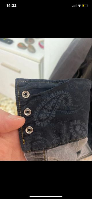 Camicia ALAIN effetto washed grigia