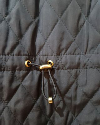 Chaqueta acolchada azul mujer