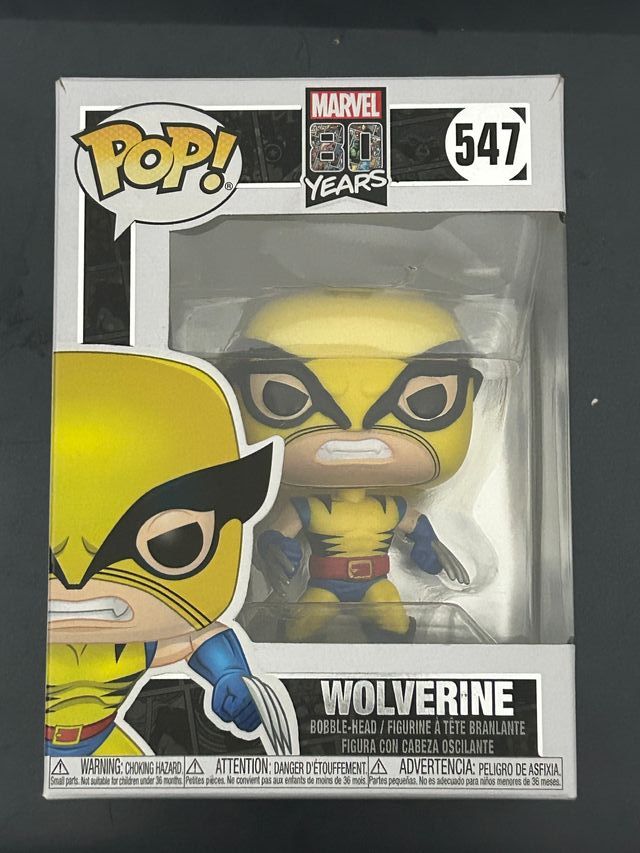 Funko Pop Wolverine 547 Marvel 80 Anni