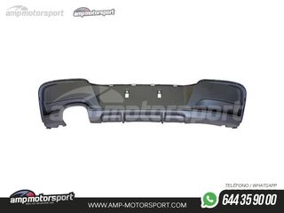 DIFUSOR TRASERO BMW SERIE 1 F20 LOOK M-PERFORMANCE