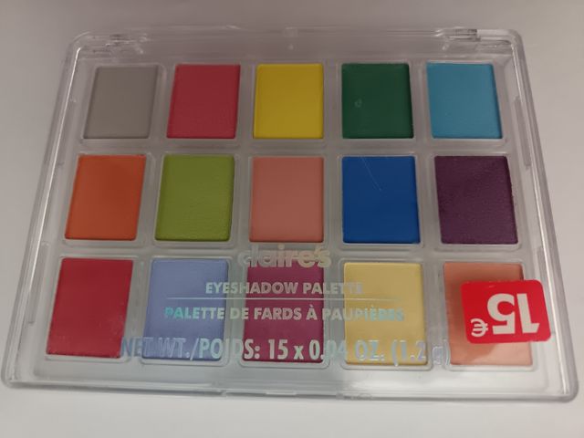 Paleta de sombras Claire's
