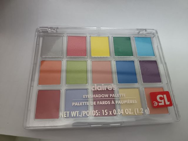 Paleta de sombras Claire's