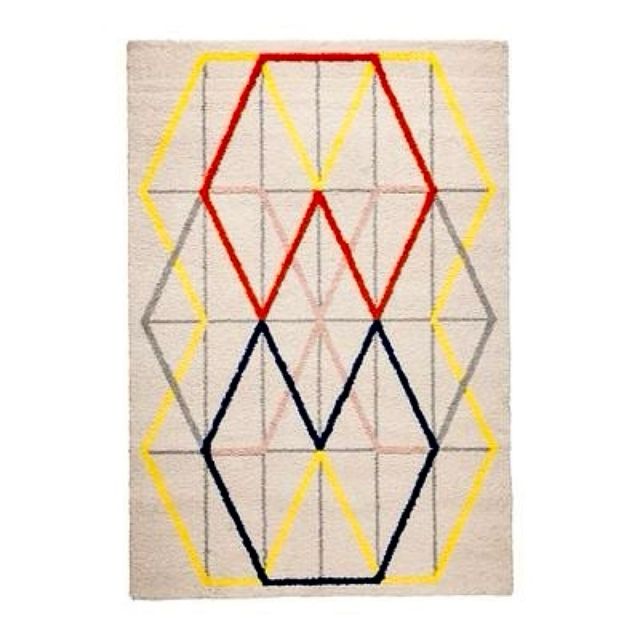 Alfombra IKEA PS 2014 geométrica 195x132cm