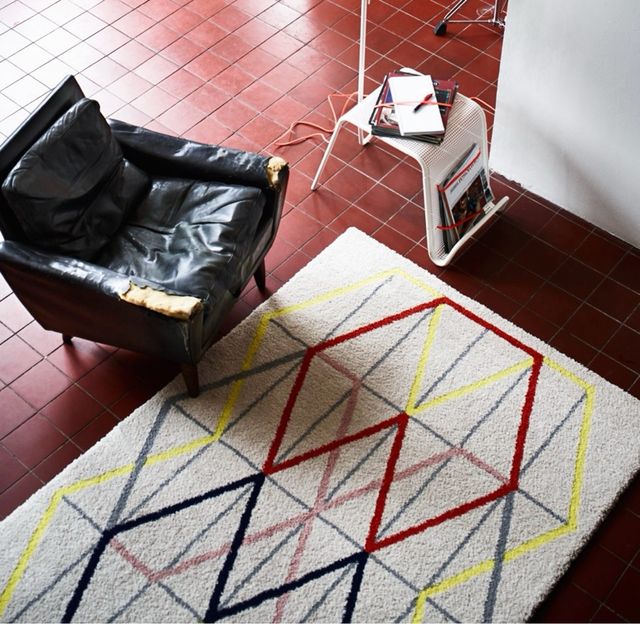 Alfombra IKEA PS 2014 geométrica 195x132cm