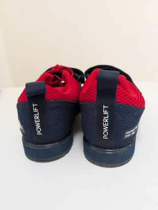 Zapatillas Adidas Powerlifting Azul/Rojo