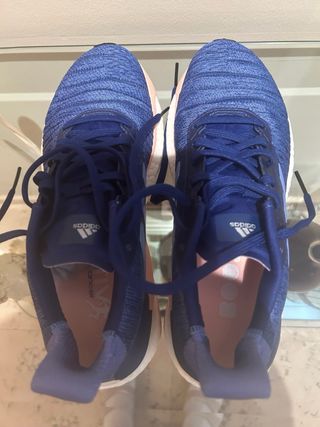 Zapatillas Adidas SolarGlide Mujer Azul/Rosa 