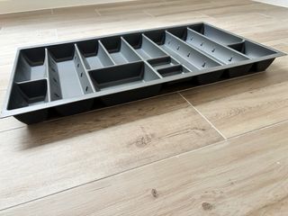 Organizador Cubertero Cajón Gris