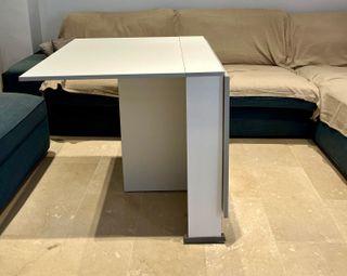 Mesa Comedor Abatible Blanca