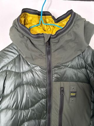 Chaqueta Blauer verde y amarilla Talla L