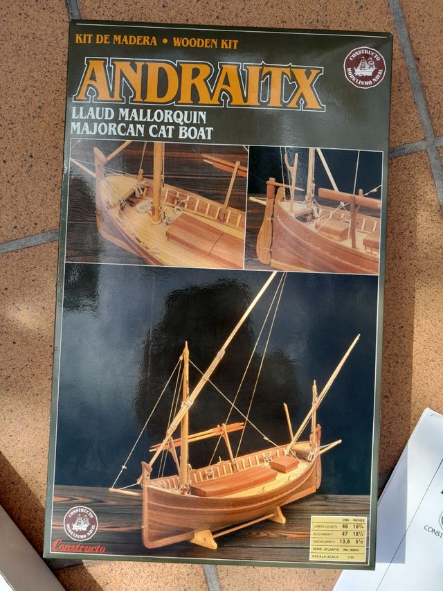 Maqueta Llaud Mallorquín Andraitx CONSTRUCTO MODEL