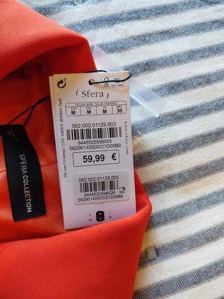 Chaqueta Sfera Roja Talla M