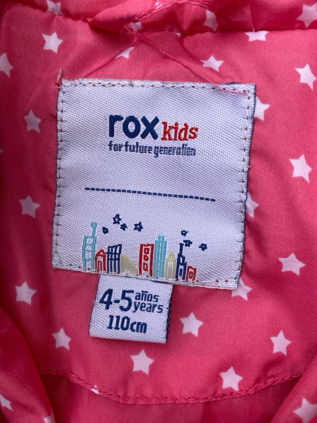 Chaqueta acolchada niña Rox 4-5 años