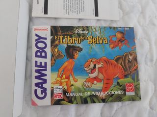 El Libro de la Selva Game Boy Disney