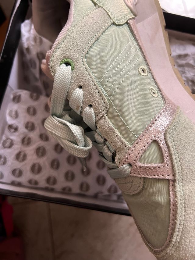 Scarpe Colmar donna verdi acqua