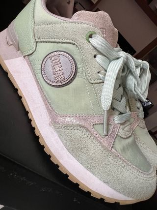 Scarpe Colmar donna verdi acqua