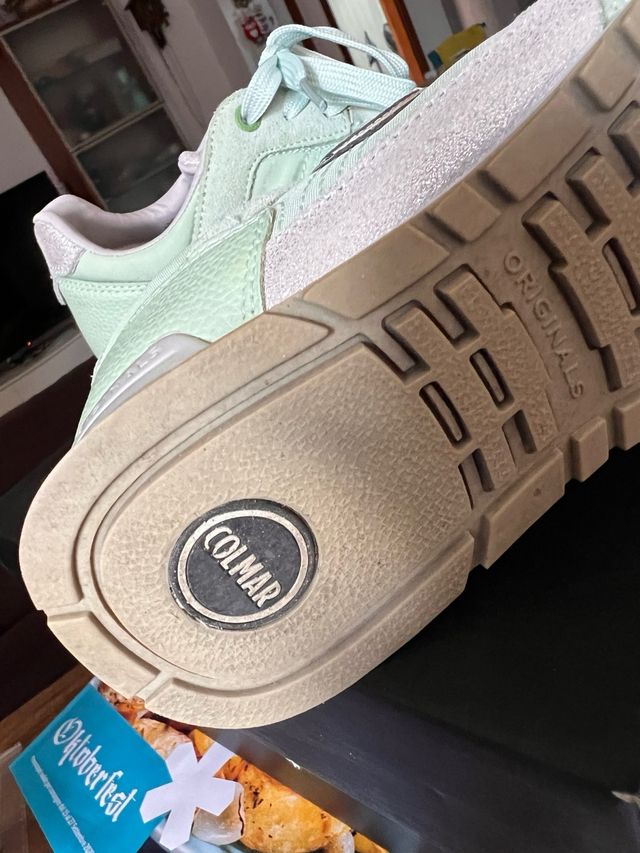 Scarpe Colmar donna verdi acqua