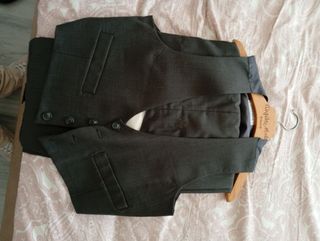 Traje Rociero gris