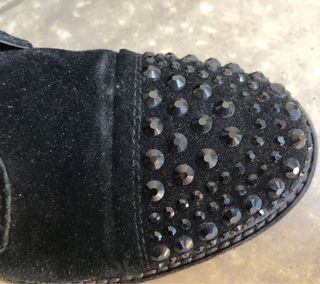 Botín Alma en Pena Tachas Negro Mujer