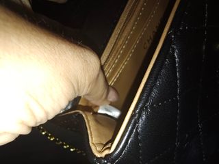 Borsa Chanel Pelle Nera Dettagli Oro