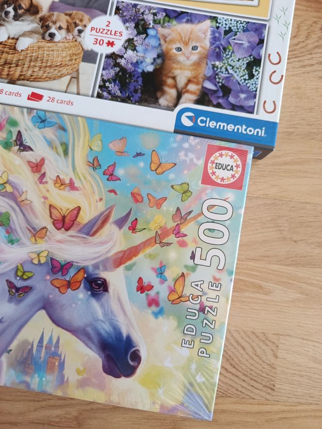 Pack Clementoni Puzzles y Juegos Animales