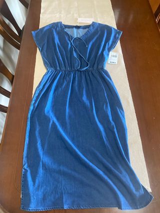 Vestido Vaquero Boteli Azul Talla S