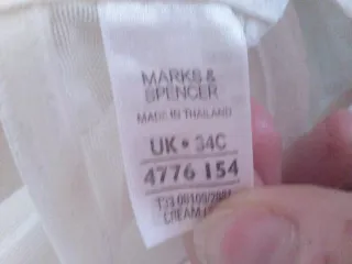 MARKS & SPENCER bra uk 34C eur75C  spain 90C