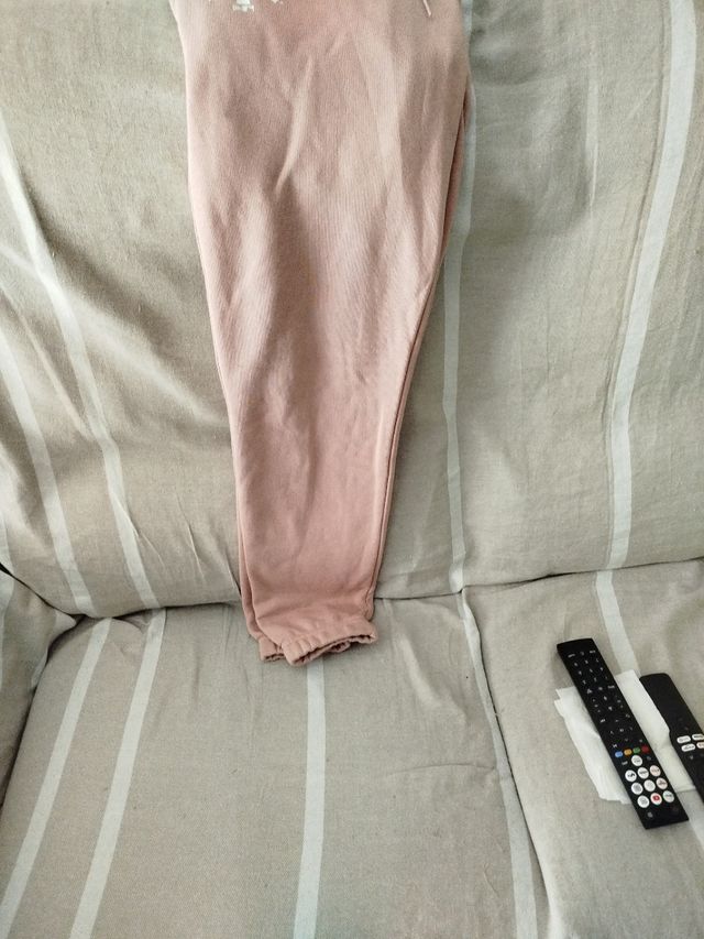 Pantalón chándal New York Yankees rosa