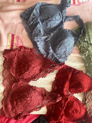 Tops de encaje estilo bralette 